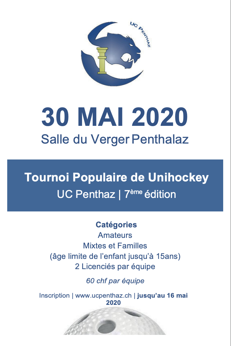 Tournoi populaire unihockey 2020